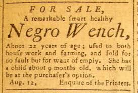 Slave advertisement - "At the Purchaser's Option"
